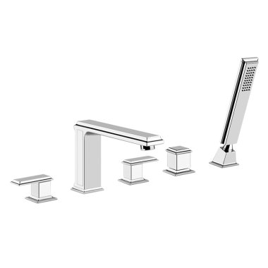 Змішувач для ванни Gessi Eleganza Chrome (46040-031)