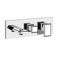 Вбудований змішувач для ванни Gessi Eleganza Chrome (46140-031) Вбудований змішувач для ванни Gessi Eleganza Chrome (46140-031)