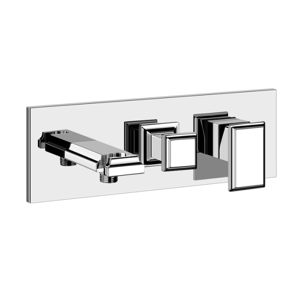 Вбудований змішувач для ванни Gessi Eleganza Chrome (46140-031)