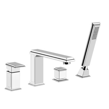 Змішувач для ванни Gessi Eleganza Chrome (46037-031)