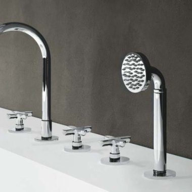 Fantini Icona Classic Змішувач для ванни на борт R065 колір хром