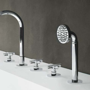 Fantini Icona Classic Змішувач для ванни на борт R065 колір хром