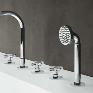 Fantini Icona Classic Змішувач для ванни на борт R065 колір хром