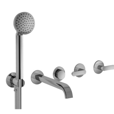 Fantini Icona Deco Змішувач для ванни настінний R119B+44 00 R119A колір хром