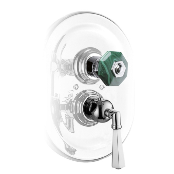 Nicolazzi Thermostatico змішувач для душу настінний 4909CR15C +4910