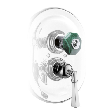 Nicolazzi Thermostatico змішувач для душу настінний 4909CR15C +4910