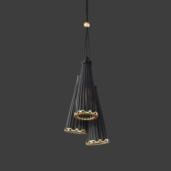Підвісний світильник Euroluce - Julienne Black&Gold S3