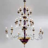 Люстра Euroluce - Barocco L12+12+6 Люстра Euroluce - Barocco L12+12+6