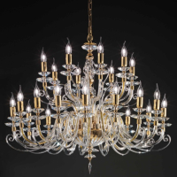 Люстра Euroluce - Alicante Clear L16+8 Люстра Euroluce - Alicante Clear L16+8