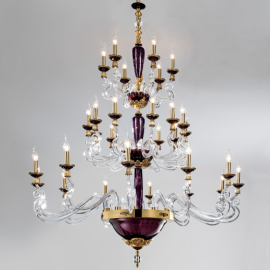 Люстра Euroluce - Barocco L12+12+6