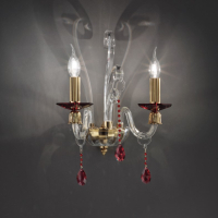 Настінний світильник Euroluce - Rubino Alicante A2 Настінний світильник Euroluce - Rubino Alicante A2