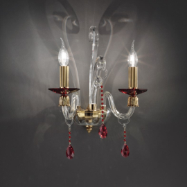 Настінний світильник Euroluce - Rubino Alicante A2