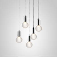 Люстра Lee Broom - Crystal Bulb Chandelier 3-5 Piece