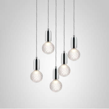 Люстра Lee Broom - Crystal Bulb Chandelier 3-5 Piece
