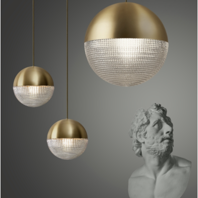 Стельовий світильник Lee Broom - Lens Flair Pendant Gold