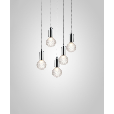 Люстра Lee Broom - Crystal Bulb Chandelier 3-5 Piece