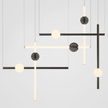 Стельовий світильник Lee Broom - Orion Globe Black