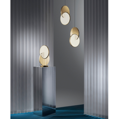 Стельовий світильник Lee Broom - Eclipse Chandelier 3 piece Gold