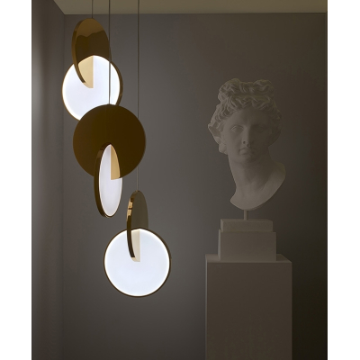 Стельовий світильник Lee Broom - Eclipse Pendant Gold