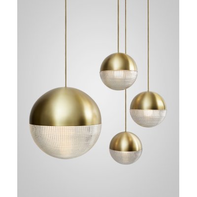 Стельовий світильник Lee Broom - Lens Flair Chandelier Gold