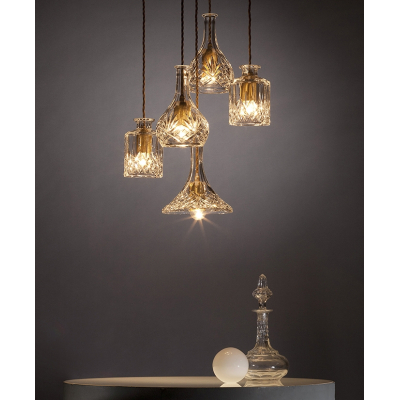 Стельовий світильник Lee Broom - Decanterlight Chandelier 5 Piece