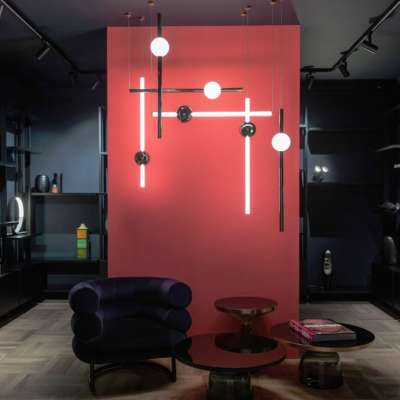 Стельовий світильник Lee Broom - Orion Globe Black