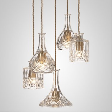 Стельовий світильник Lee Broom - Decanterlight Chandelier 5 Piece