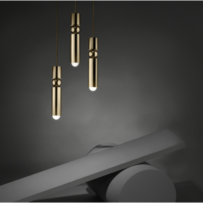 Стельовий світильник Lee Broom - Fulcrum Light Gold
