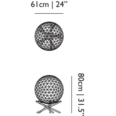 Світильник для підлоги Moooi - Raimond II Tensegrity