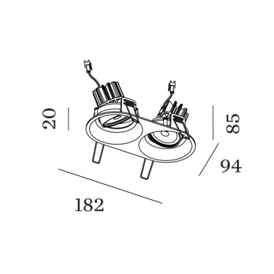 Точковий світильник Wever&Ducre - Deep adjust 2.0 LED
