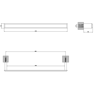 Рушникотримувач Gessi Eleganza Chrome (46500-031)