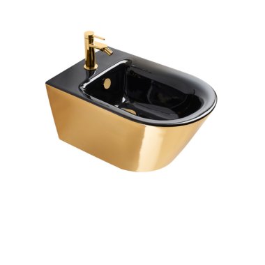 CATALANO Gold&Silver Біде підвісний чорний/золото