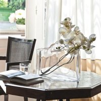 Adriani E Rossi Glass bag vase ваза C86X35