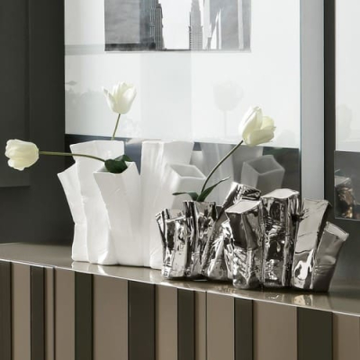 Adriani E Rossi Skyline Long vase ваза Q191BIX95