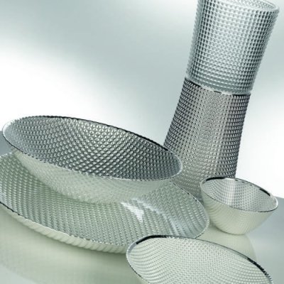 Argenesi Quadrie ваза blue-grey