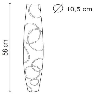 Fos Ceramiche Antithesis ваза B1-07