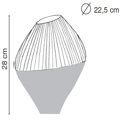Fos Ceramiche Antithesis ваза PFT-2001A/D