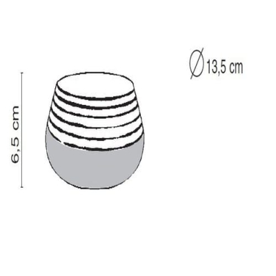 Fos Ceramiche Antithesis ваза PF-2001E