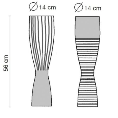 Fos Ceramiche Antithesis ваза PF-2001E