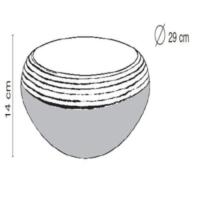 Fos Ceramiche Antithesis ваза PF-2001E