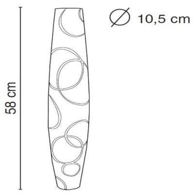 Fos Ceramiche Antithesis ваза B1-07