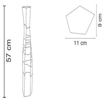 Fos Ceramiche Erosum ваза B-09A/D