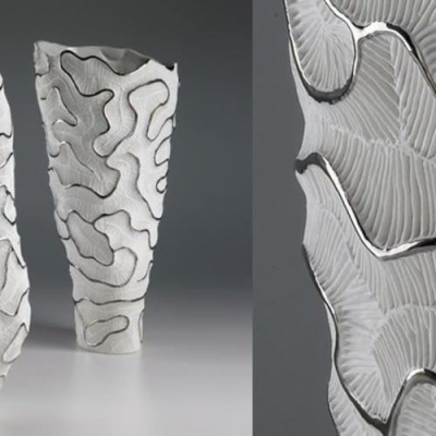 Fos Ceramiche Fossilia ваза FV-12P