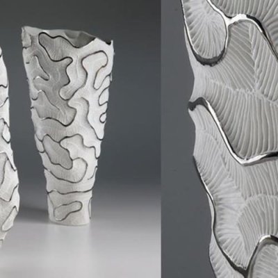 Fos Ceramiche Fossilia ваза FV-12P