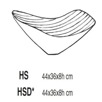 Fos Ceramiche Naum ваза CT-2003HS