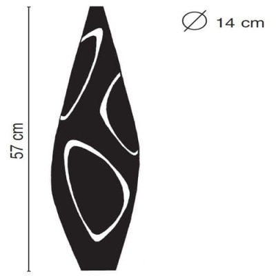 Fos Ceramiche Naum ваза BS-2003B