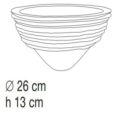 Fos Ceramiche Novalis ваза C1-06A