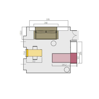 Clei Ambiente 04 комплект дитячих меблів