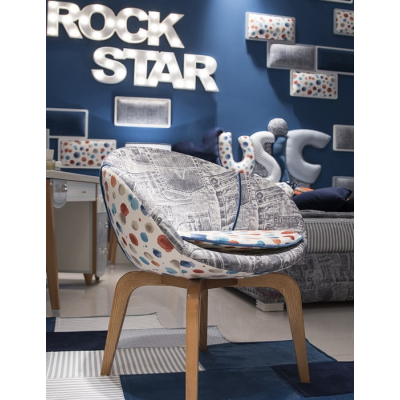 Ebanisteria Bacci Rock Star комплект дитячих меблів