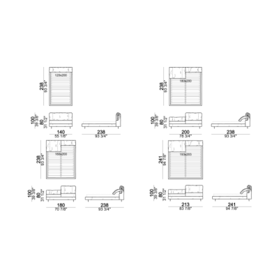 Ліжко Arketipo - Crazy Dream